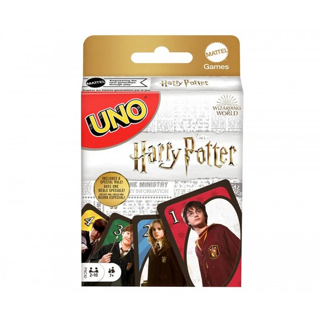 Jeu UNO Harry Potter édition 2000-2001 Mattel RARE