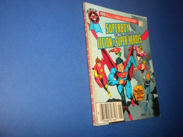 THE BEST OF DC COMICS BLUE RIBBON DIGEST #44 Superboy and Legion of SH 1984