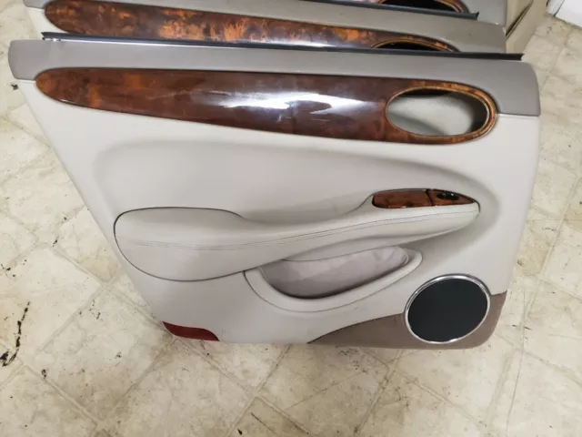 1998 1999 2000 2001 2002 2003 Jaguar Xj8 Left Rear Interior Door Panel Agd