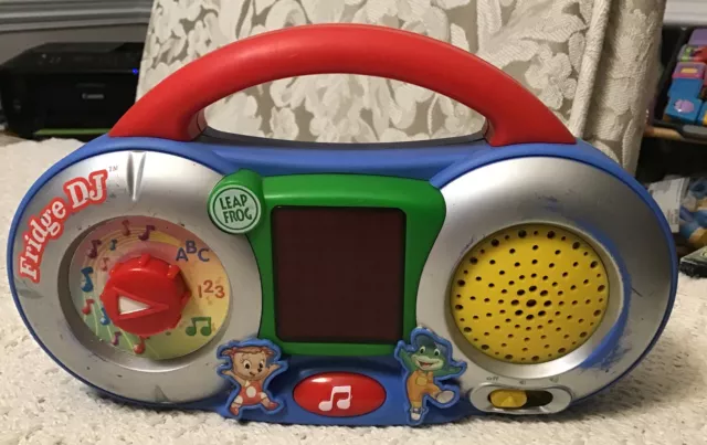 Leapfrog fridge dj magnetic on sale learning radio