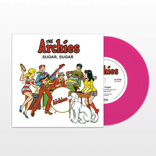The Archies - Sugar Sugar [New 7" Vinyl] Colored Vinyl, Pink