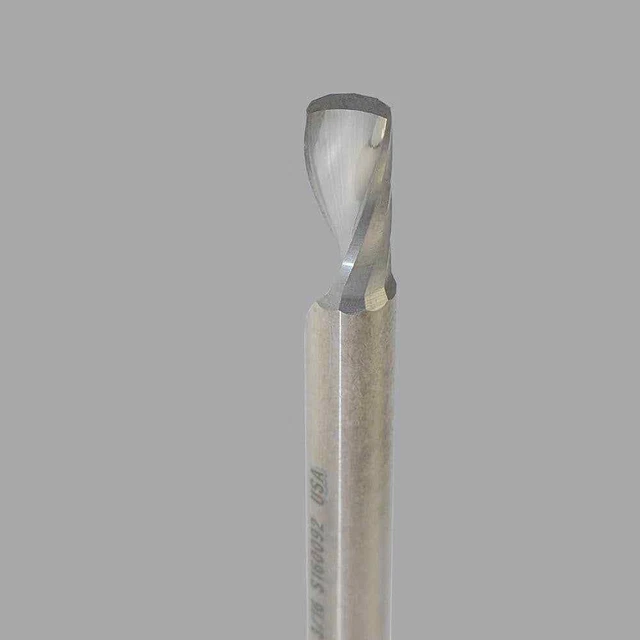 Onsrud 63-769 Spiral Router Bit: 0.1875" Dia, 0.625" LOC, 3/16" Shank, Upcut