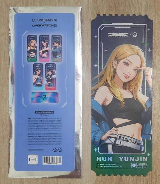 オーバーウォッチ Le Sserafim フォトチケット　ウンチェ m49353759446_1.jpg