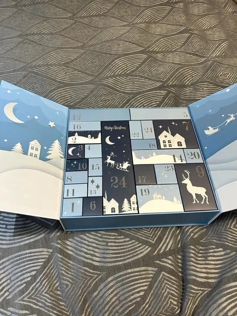 ADVENT CALENDAR DIY Blank New Year 2024 Countdown Gift Holiday ...