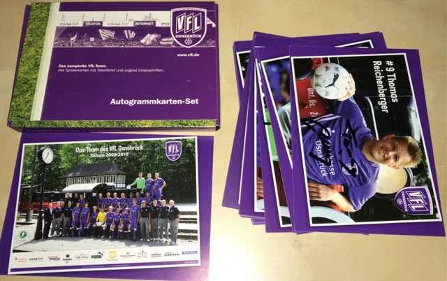 VFL OSNABR CK 25 Autogrammkarten Satz 2009 10 Autogramm Karten Satz vfl-osnabr-ck-25-autogrammkarten-satz-2009-10-autogramm-karten-satz