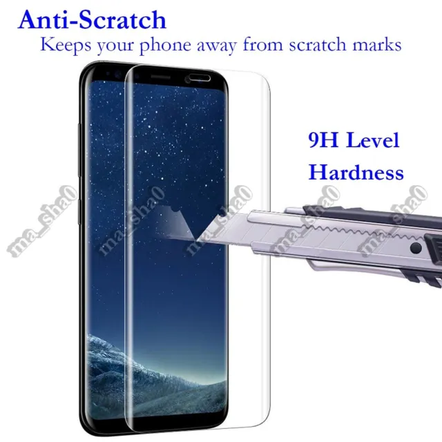 Pack de 2 protecteurs d'écran en verre trempé premium économiseur de flim pour Smartphone Samsung 2