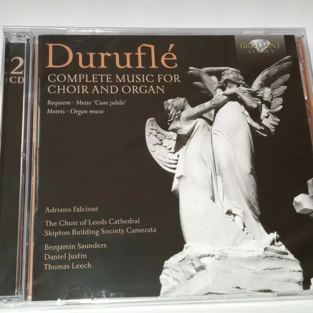 2er-CD  Durufle .... Complete Music For Choir And Organ
