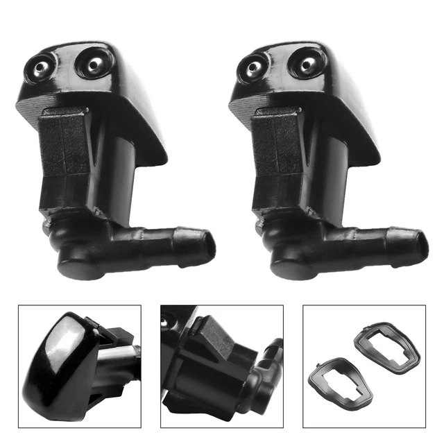 2 Buses De Lave-glace Avant Pour Renault, Dacia - Référence 7700846456 - Compatible Mégane, Scénic, Duster, Sandero, Logan
