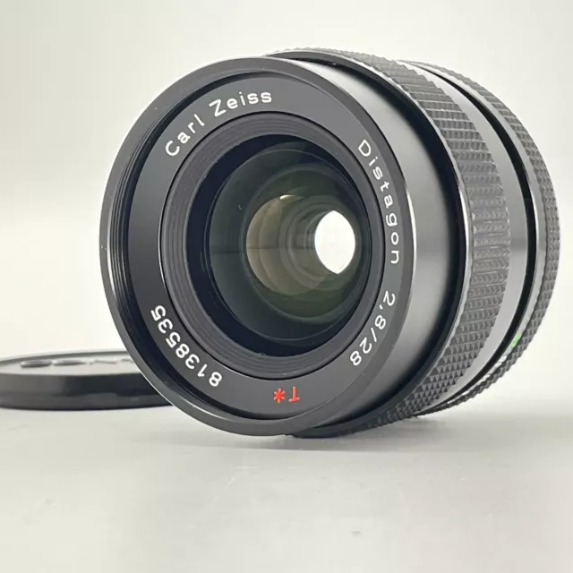 [ Near MINT ] Contax Carl Zeiss Distagon T* T 28mm F/2.8 MMJ CY Lens From JAPAN