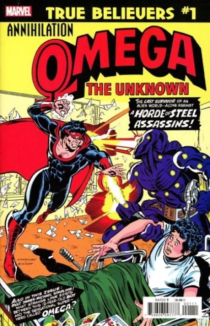True Believers: Annihilation - Omega the Unknown | NM Marvel Comic 2020