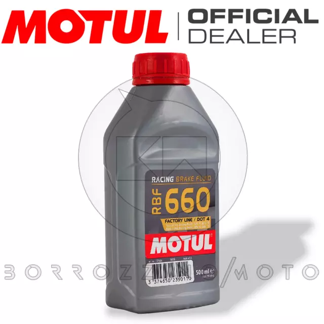 500 ml MOTUL RBF 660 OLIO LIQUIDO FRENI DOT 4 MOTO