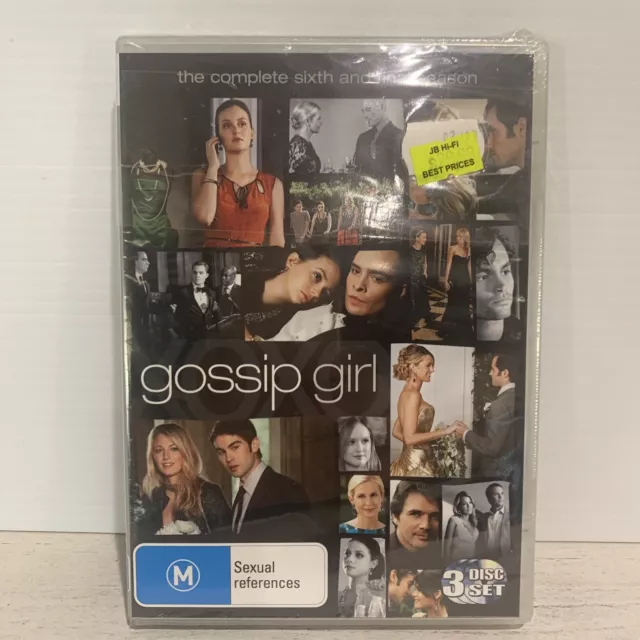 GOSSIP GIRL:-THE COMPLETE Sixth And Final Season-Season 6-Dvd-R4