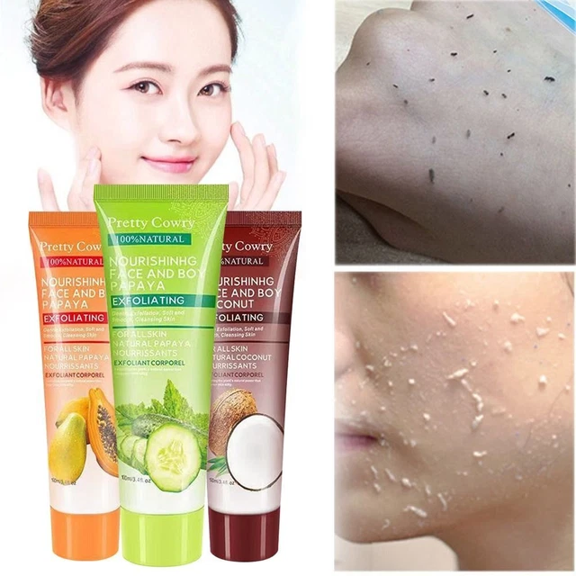 exfoliants Soins de la peau Gel Retrait de la peau morte Gel nettoyant gommage