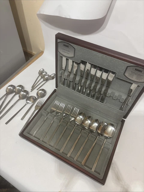 ARTHUR PRICE JOHN Mason - Kings Pattern Cutlery Set Canteen