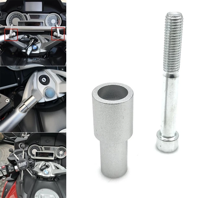 Pour for B-M-W Téléphone Support Canne Billet Inox Acier Extension de Rechange