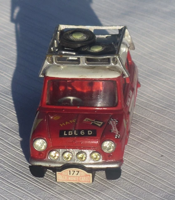 Miniature Corgi N°339 - BMC Mini Cooper S Rallye Monte Carlo #177 - 1/43 - Rouge