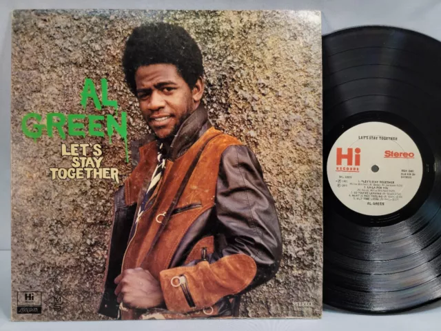 Al Green - Let's Stay Together - OG 1972 LP - SOUL FUNK