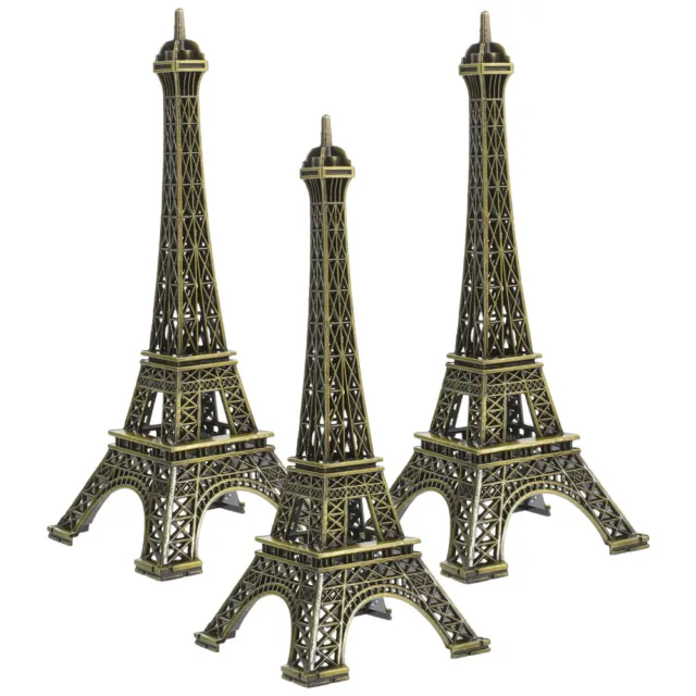 Paris Tour Eiffel modèle avec boule de cristal radieuse décoration statue Tour  Eiffel monument Paris figurine souvenir (argent) : : Maison