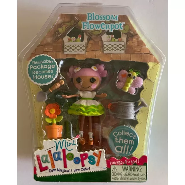 Lalaloopsy Mini Doll Blossom Flowerpot