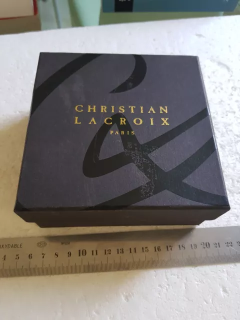 Boite Coffret a bijou ou montre ou accessoire  CHRISTIAN LACROIX