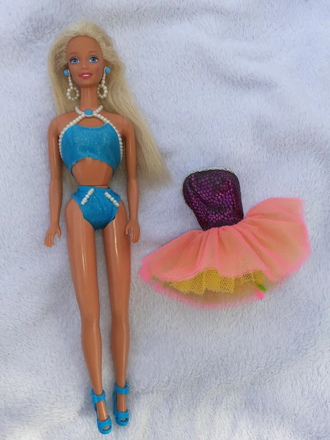 strapless maxi dress beach My Barbie Beach Ball Dog Dress – Bark 5th Ave., LLC main image 1
