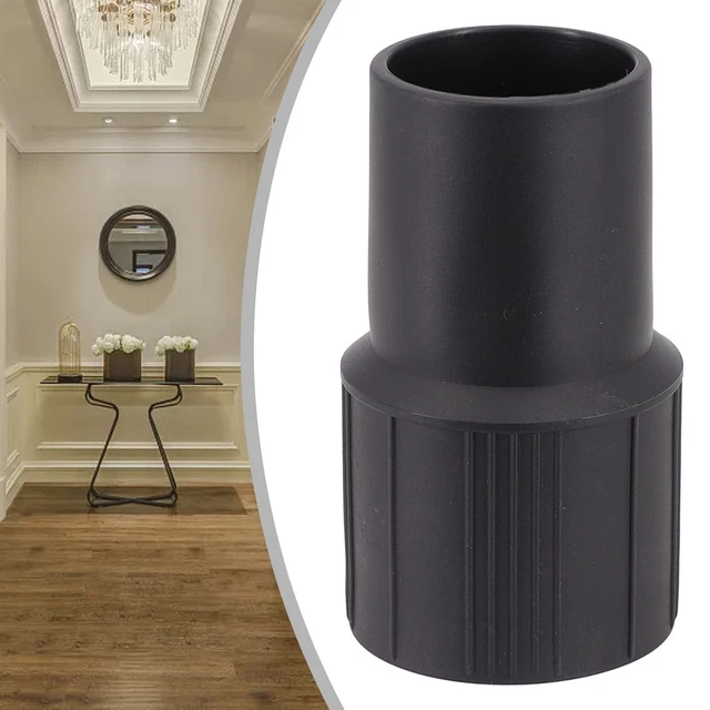WIYETY Lot De 5 Adaptateurs Tuyau Aspirateur Noir - Connecteurs Universels En ABS Pour Différents Tuyaux Et Accessoires