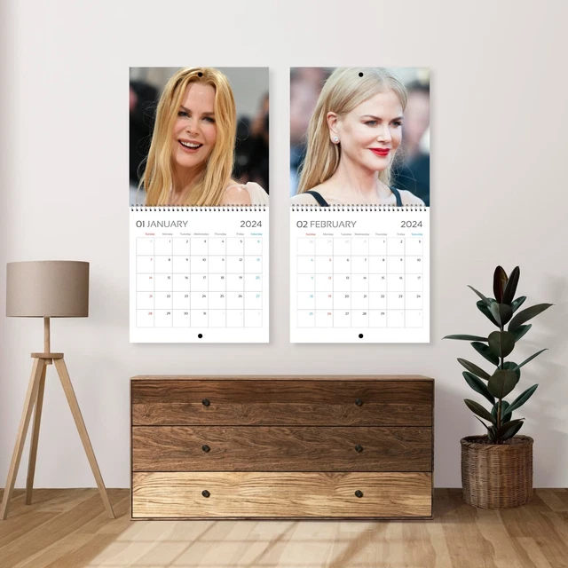 NICOLE KIDMAN CALENDAR 2024, Nicole Kidman 2024 Celebrity Wall Calendar