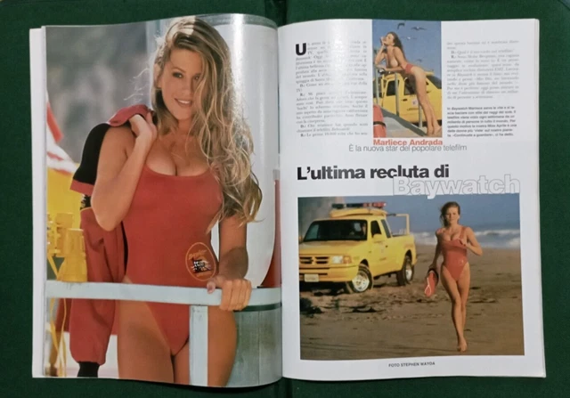 PLAYBOY BAYWATCH MARLIECE Andrada/Natalia Estrada Aprile 1998 Magazin 327/3 EUR 29,99 - PicClick DE