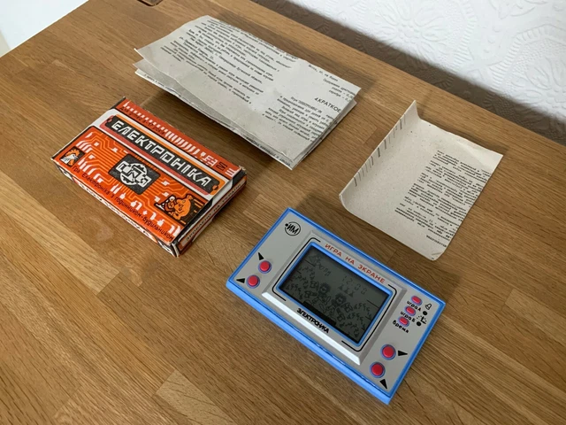 Mint Boxed Elektronika Circus / Clowns 1980s LCD Game - Make a Sensible Offer..