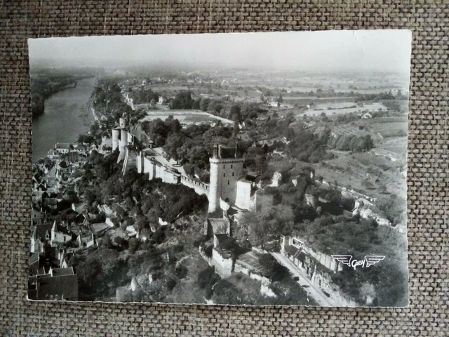 Cpsm Cpm Chinon Le Château Et La Vienne Artaud Editions