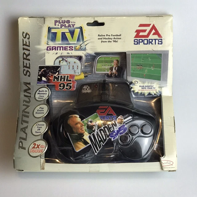 EA SPORTS GAMES Platinum Series TV Plug & Play Game System NHL 95