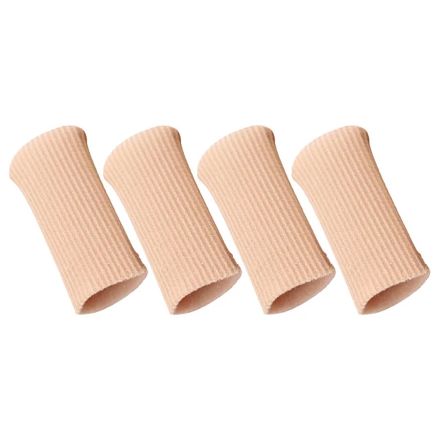 4 Pcs Toe Cover Pad Protectors Toe Finger Covers Elasticity Miss