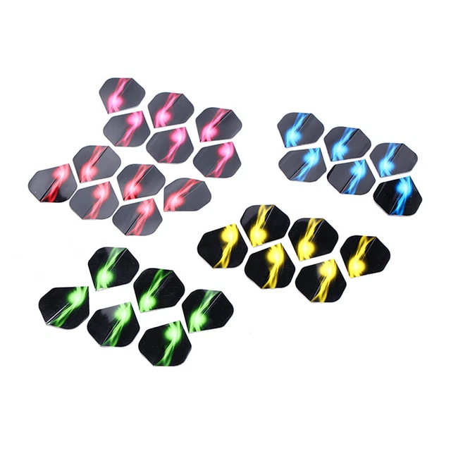 30PCS Nice Darts Flights Mixed Style for Professional Darts Outdoor Sports DS F3