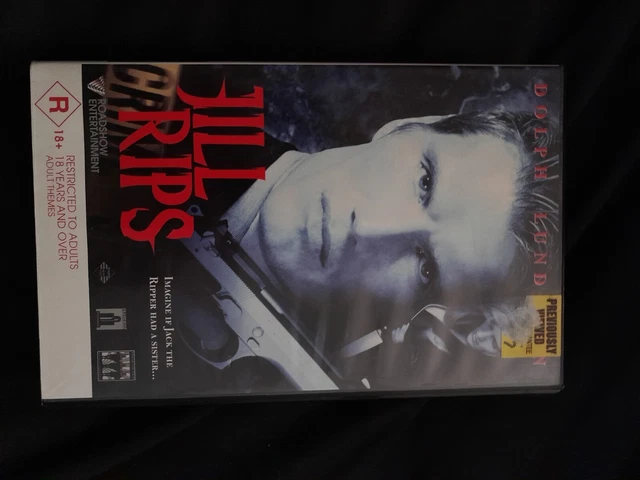 Jill Rips [VHS] Roadshow Ex-Rental  Video Tape Lundgren Hickox Horror