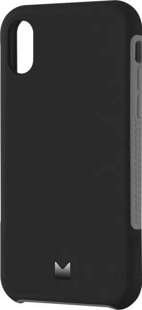 Modal - Dual-Layer Case for Apple iPhone X and XS - Black and Gray