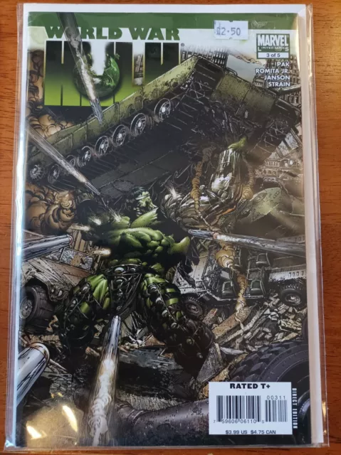 WORLD WAR HULK #3 - 1st PRINT - MARVEL COMICS