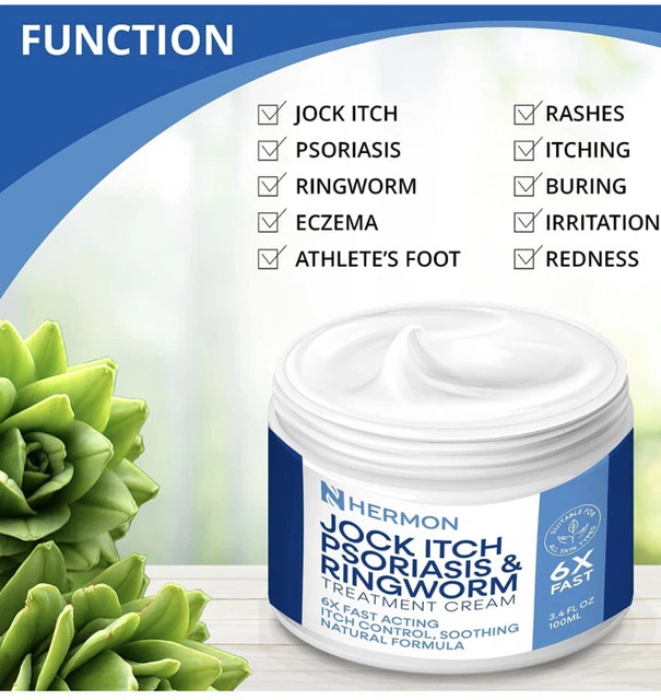 HERMON JOCK ITCH Psoriasis And Ringworm Cream 20.00 PicClick