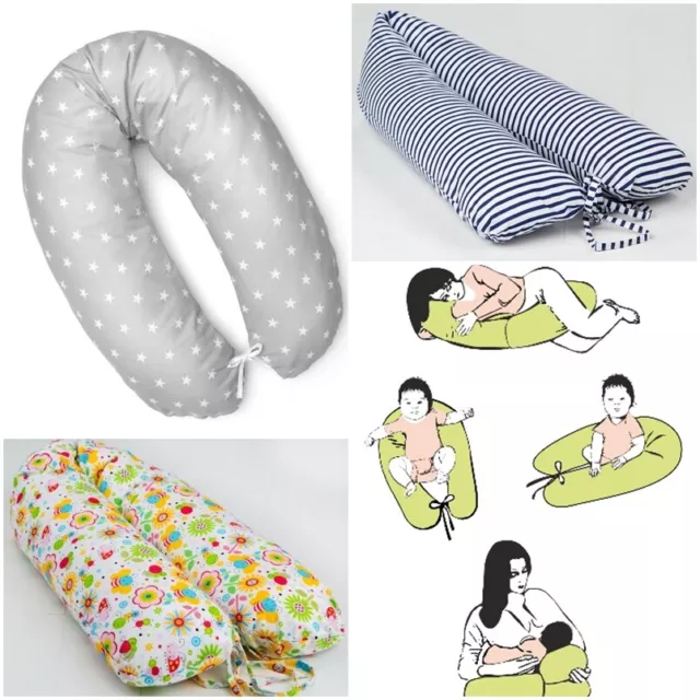 Maternity Nursing Pillow Cushion Relax Breast Feeding Long Support Woman Baby