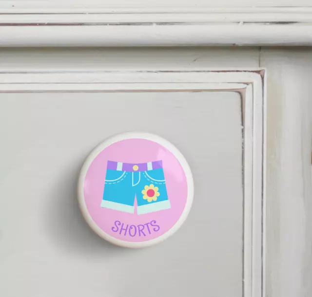 Girls Shorts Dresserz Organizational Dresser Drawer Knob