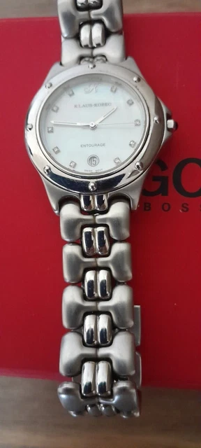 KLAUS KOBEC MEN S Watch KKG1968 Entourage Mother of Pearl Dial