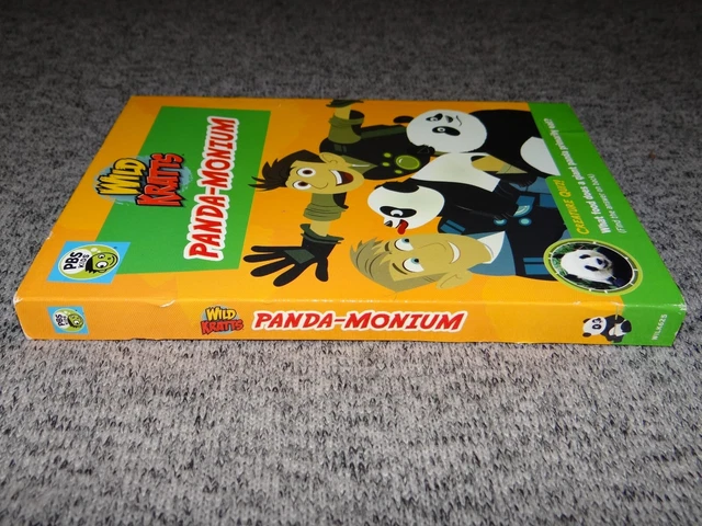 WILD KRATTS: PANDA-MONIUM (DVD, 2017) Animated PBS KIDS CARTOON Brand