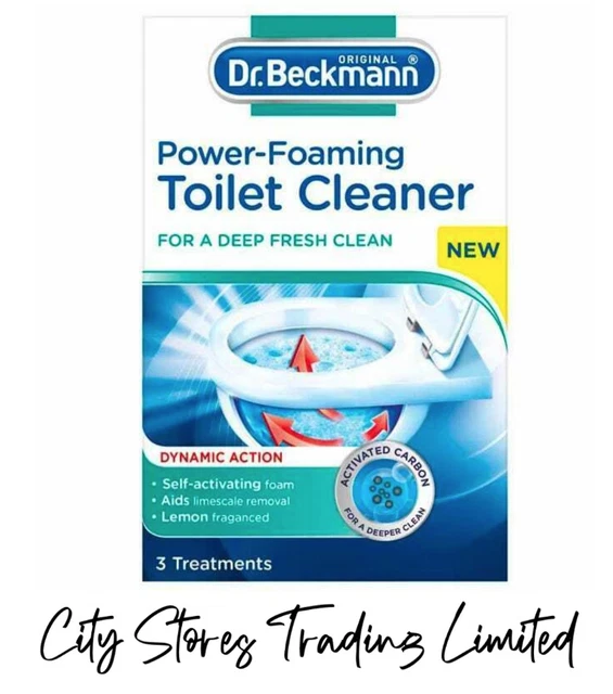 NEW TOILET FOAMING Cleaner Odour Stain & Limescale Removal Dr