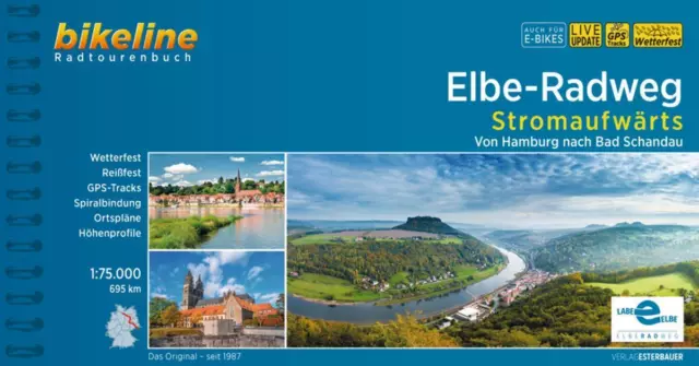 Elbe-Radweg / Elbe-Radweg Stromaufwärts | Esterbauer Verlag | Taschenbuch | 2022