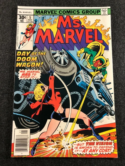 Ms. Marvel #5 NM (Marvel Comics 1977)