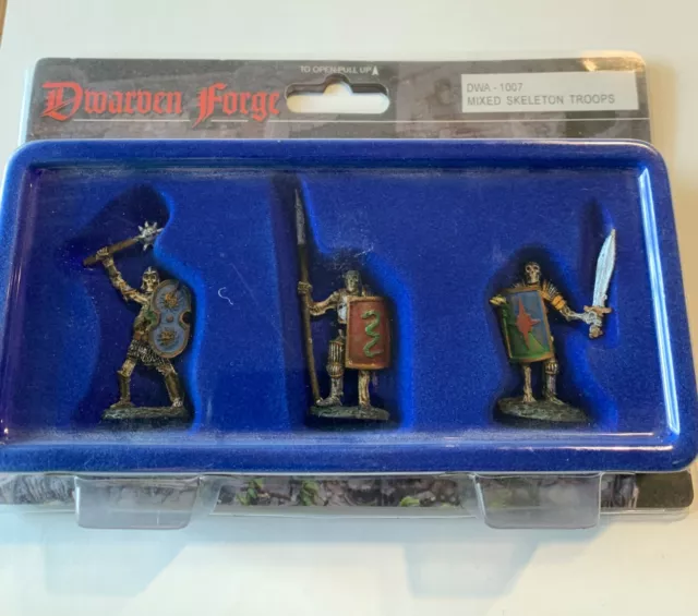 Dwarven Forge Resin SKELETON band miniatures master maze Dwarven Forge Resin SKELETON band miniatures master maze