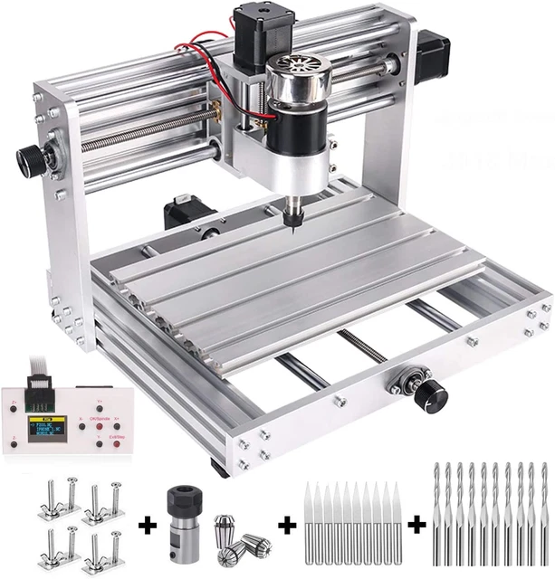 Upgraded CNC Router Machine，Mcwdoit Engraving Machine 3018Pro-Max 200W Spindle E