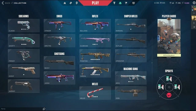 Compte Valorant PC Avec 56 Skins Rares – PEGI 16, Riot Games