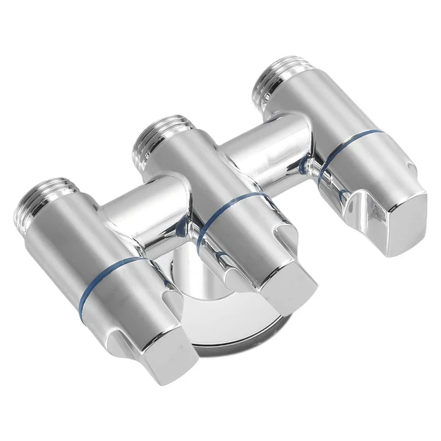 Dreiwege Winkelventil - Einlass & 3 Auslässe Für Wasseranschlüsse