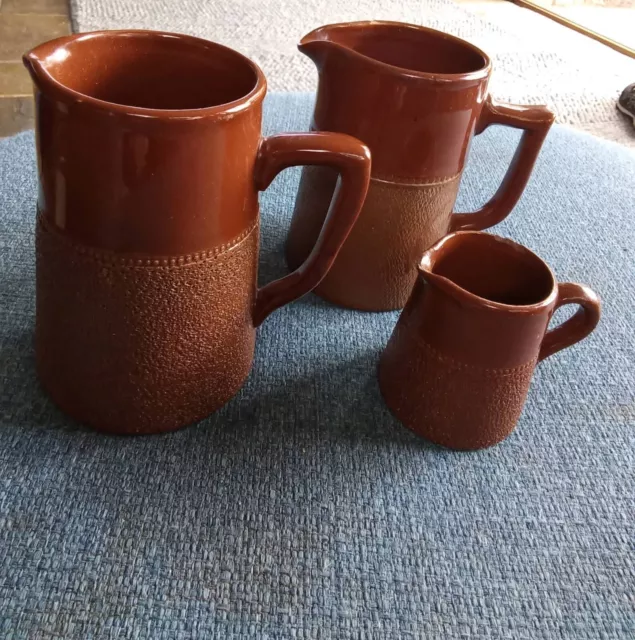 bendigo pottery jugs