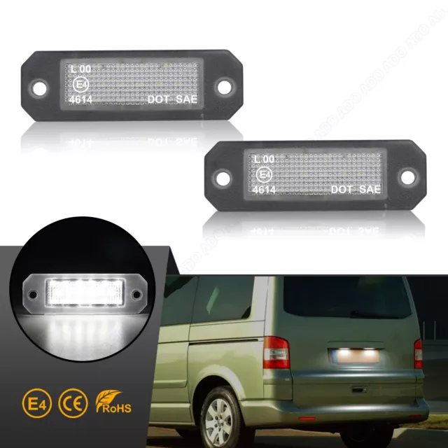 Led Kennzeichenbeleuchtung für VW Transporter T5 T6 | Caddy 3 III | BJ 2004-2017